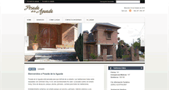 Desktop Screenshot of posadadelaaguada.veniasanluis.com